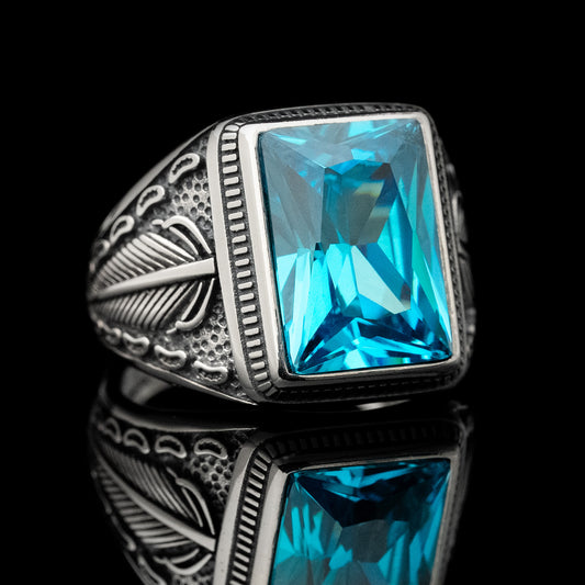 Anillo Teca Plata 925