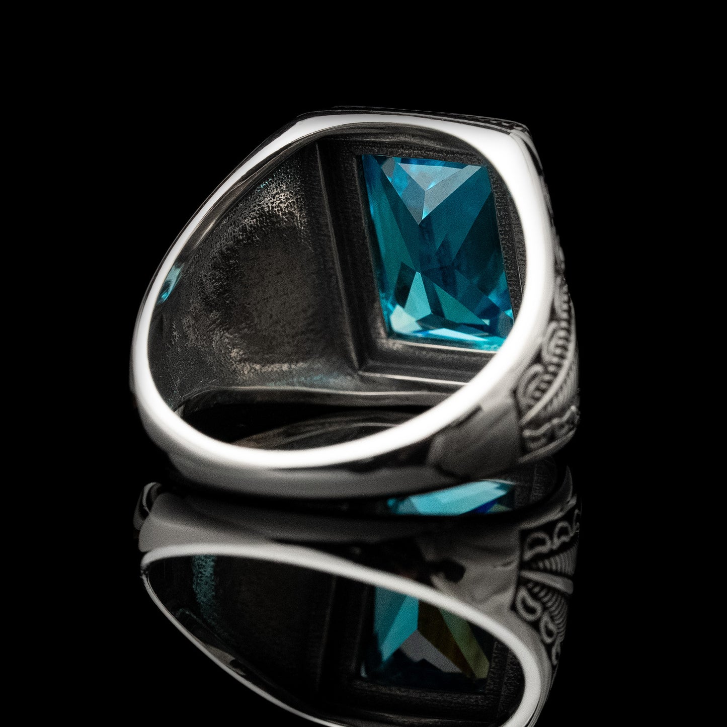 Anillo Teca Plata 925